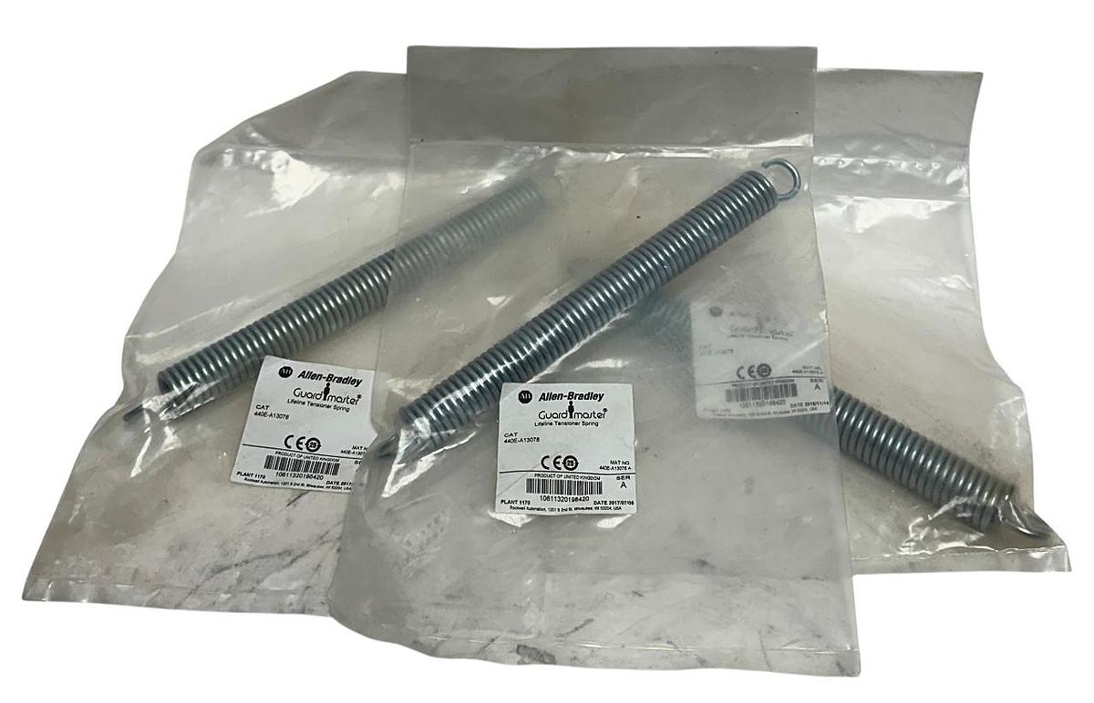 Used 3 ALLEN BRADLEY 440E-A13078 /A Guardmaster LIFELINE TENSIONER SPRINGS OEM NSFS