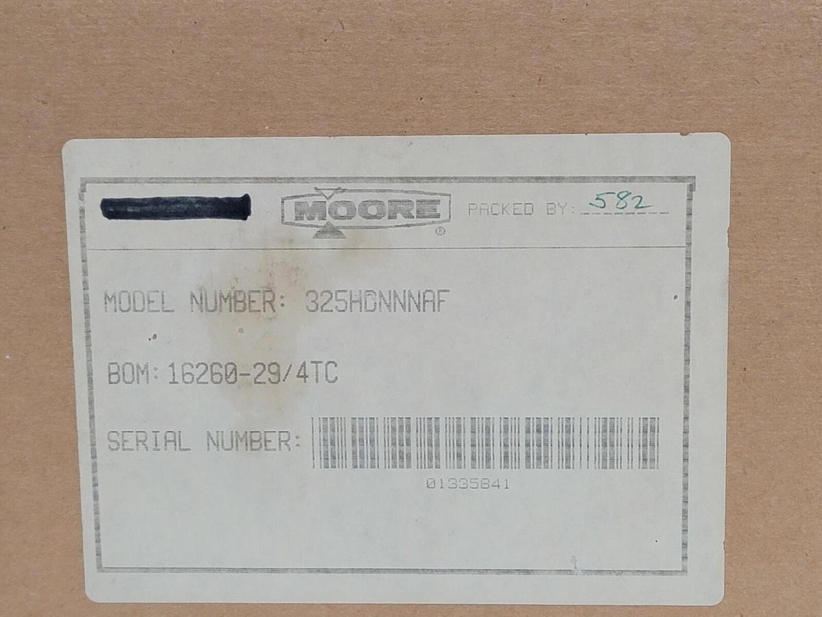 Used NIB MOORE INDUSTRIES 325HDNNNAF UNIVERSAL REMOTE INTERFACE B/M: 16260-29/4TC