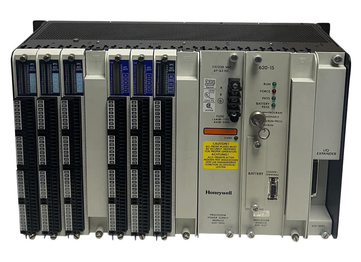 Used HONEYWELL 620-0090 / 6200090 COMPLETE PROCESSOR RACK 620-15 620-1537 620 USNP