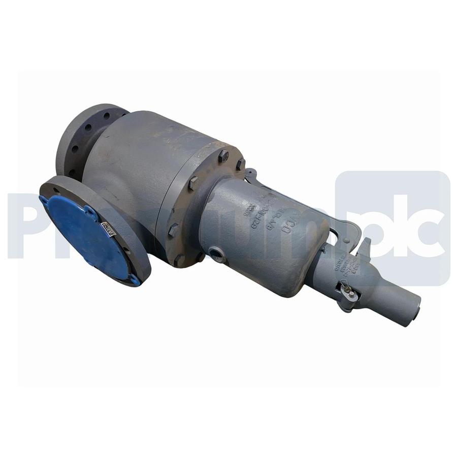Kunkle 6252 Steam Safety Relief Valve 6"x8" Set @ 35PSI 29239LB/H 6252KQP01-LS