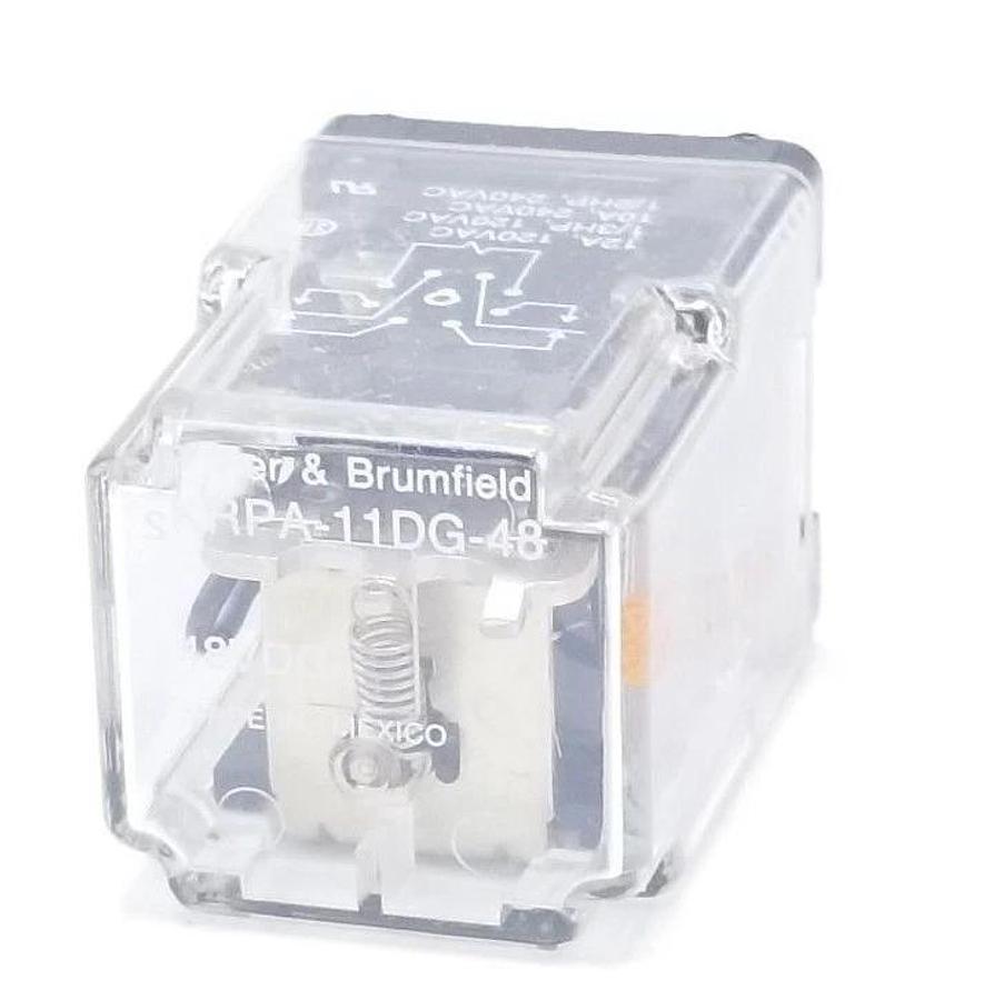 Used POTTER & BRUMFIELD KRPA-11DG-48 RELAY 48VDC, KRPA11DG48