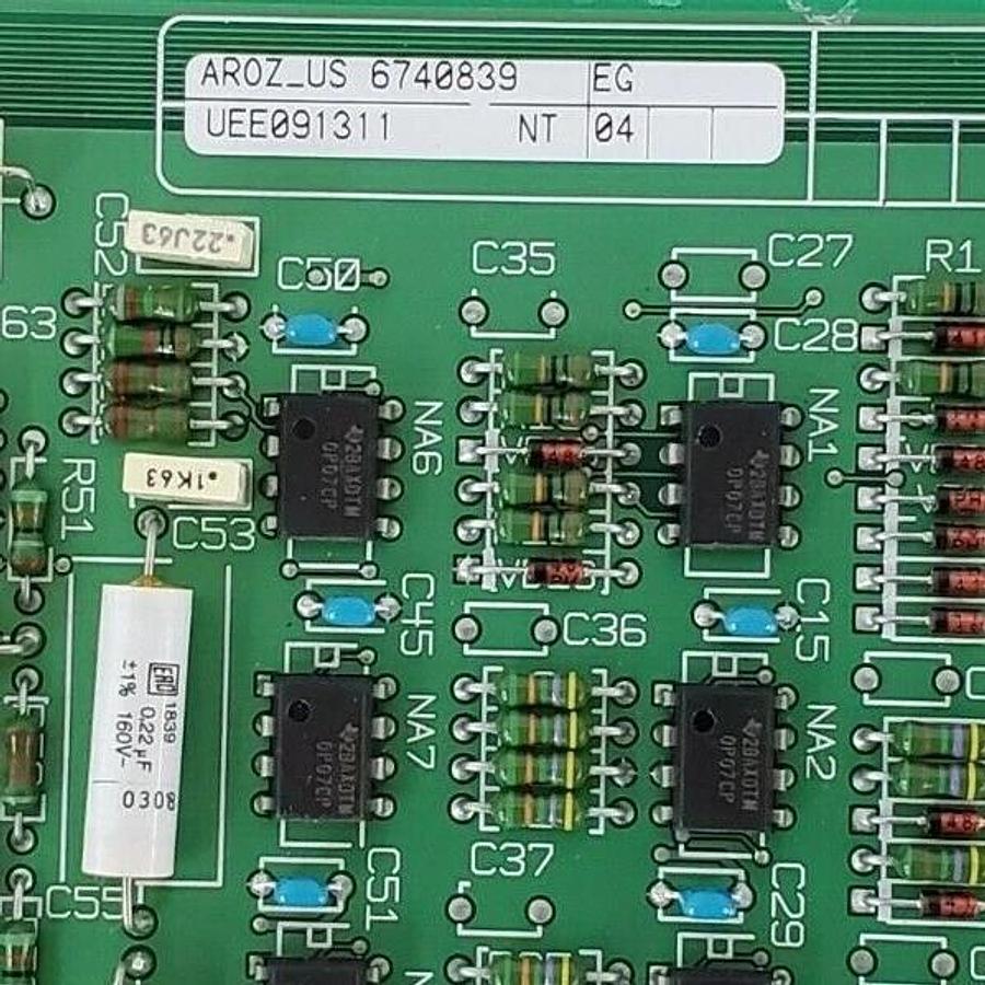 Used MERLIN GERIN 6740839 CONTROL BOARD 6739815XD-2-E UEB1309076 6739815XD-1-E