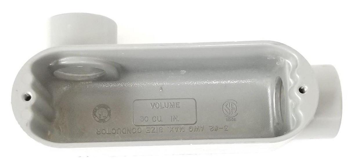 Used LOT OF 2 NIB HUBBELL KILLARK OLL-4 1-1/4"LL"TYPE AL CONDUITS OLL4