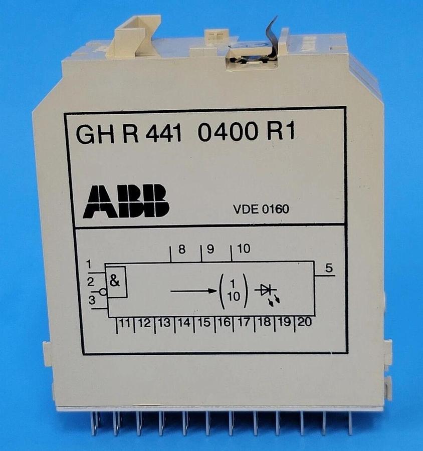 Used ABB GHR4410400R1 FORWARD COUNTER MODULE W/ LED