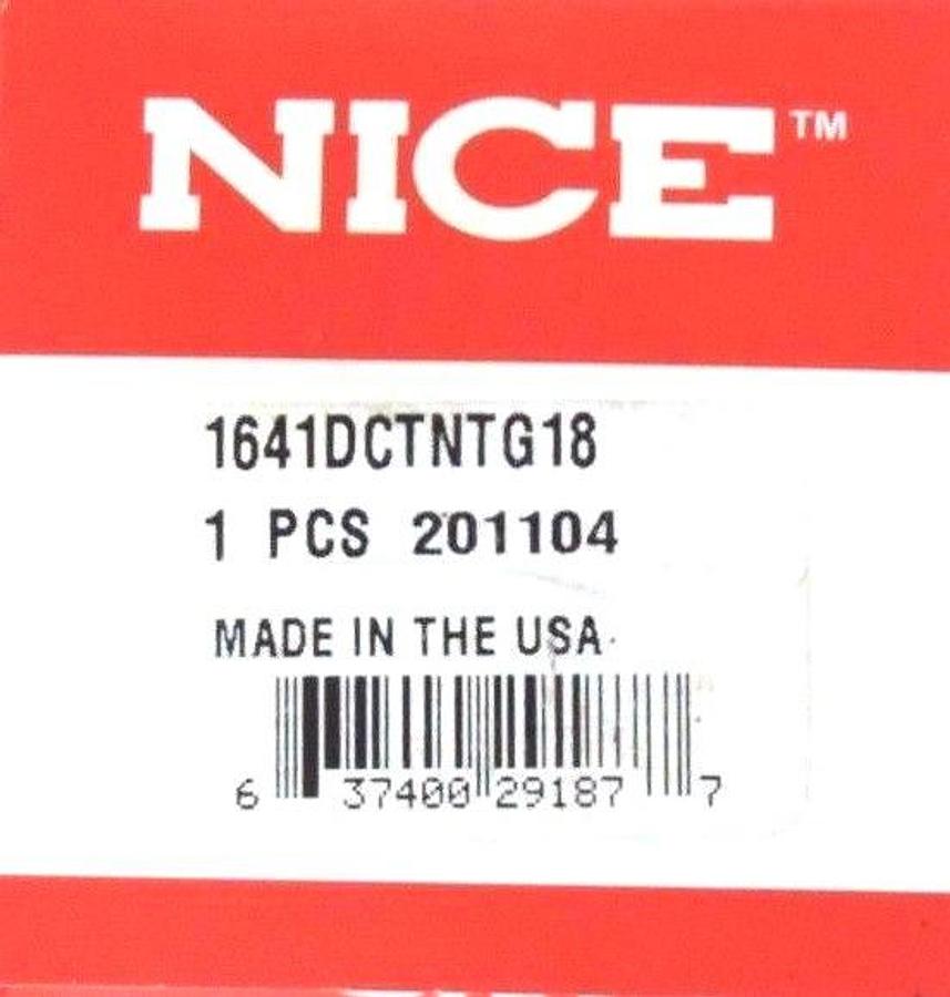 Used NIB NICE 1641DCTNTG18 BEARING 201104