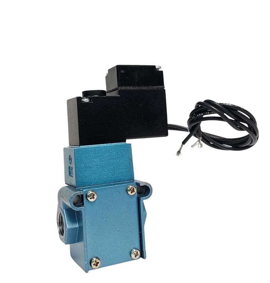 Used MAC 55B-14-PE-591JB SOLENOID VALVE W/ PID-111AA