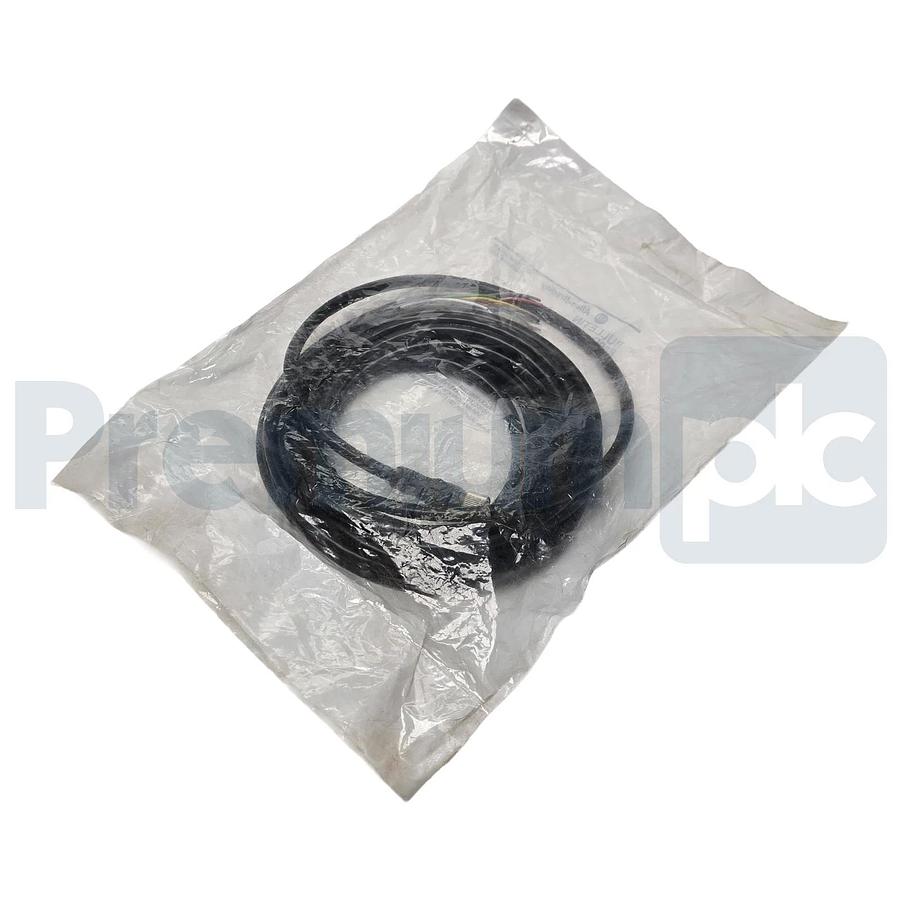 Used Allen Bradley 889D-F8AB-5 /B M12 DC Micro Cordset 8-Pin Female Straight 5m NSFS