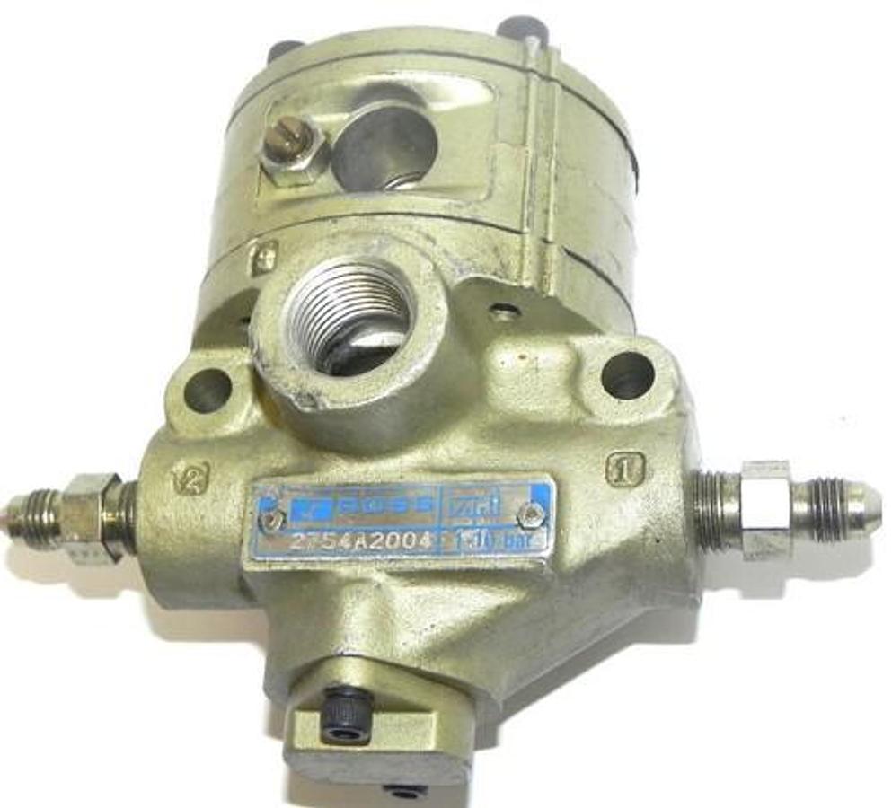 Used ROSS 2754A2004 1/4 3-WAY NORMALLY OPEN VALVE AIR PILOTED 1-10 BAR