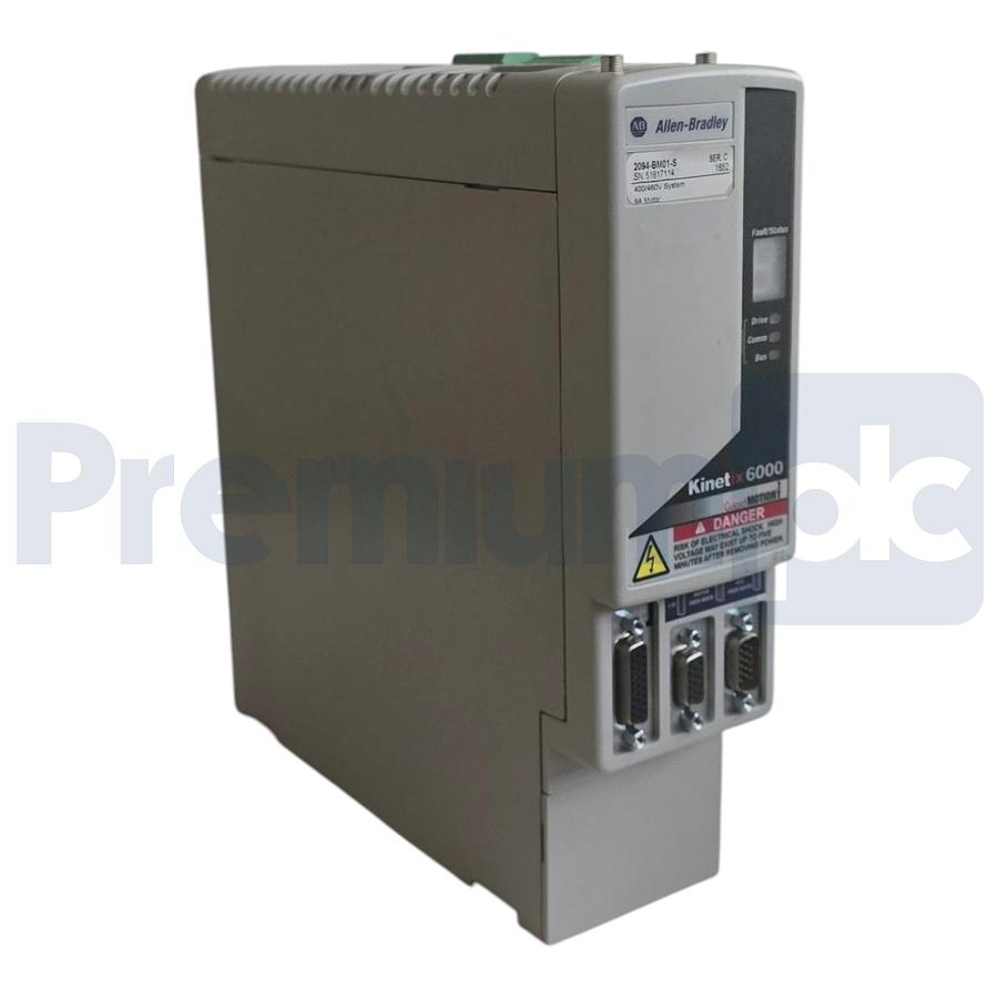 Used Surplus Allen Bradley 2094-BM01-S /C Kinetix 6000 Axis Servo Module 460V 9A XLNT
