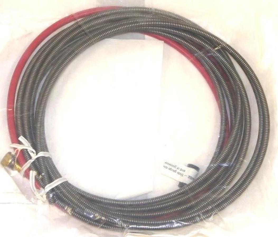 Used LOT OF 2 NEW TREGASKISS 415-116-15 WIRE CONDUIT, LINER 15' FOR .045"-1/16" WIRE