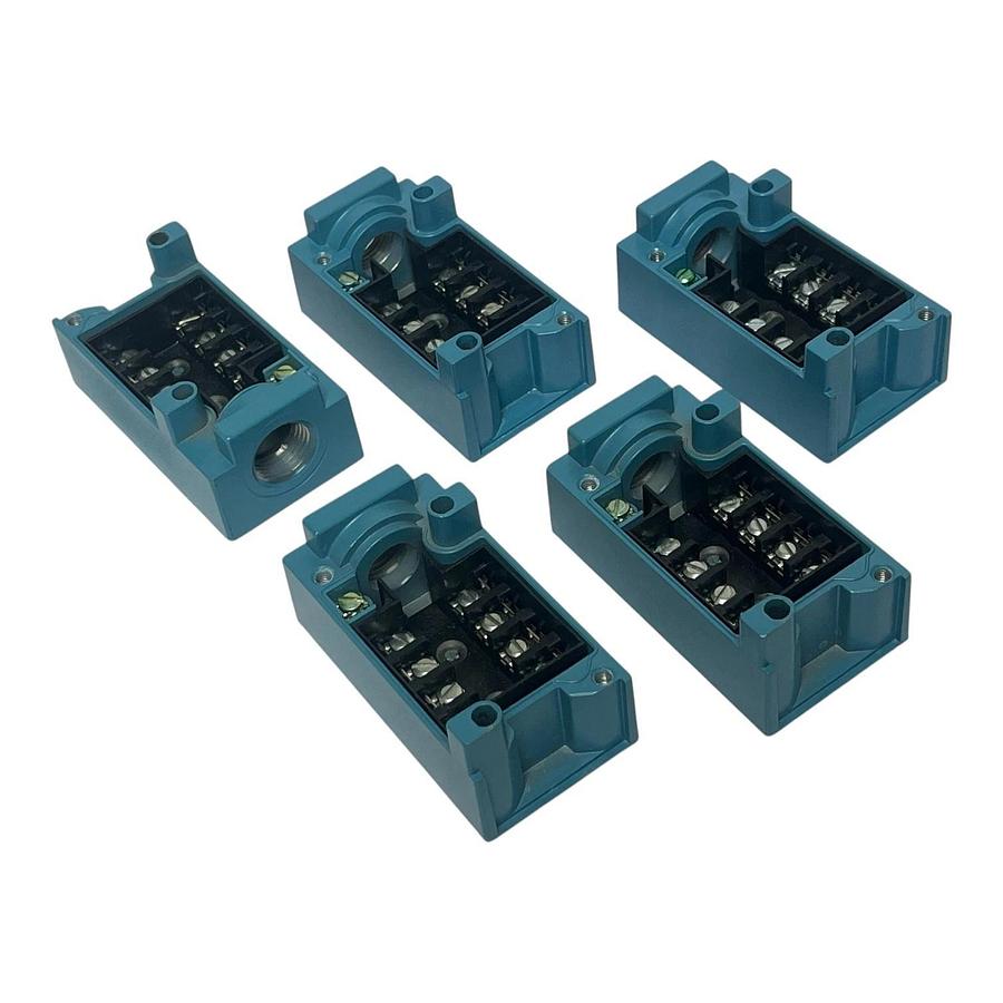 Lot of 5 Honeywell LSZ4006 Heavy Duty Limit Switch 8-Prong Receptacle Base New