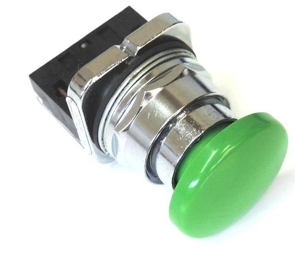 NEW FURNAS 52PA2W3 2POS PUSH/PULL OPERATOR GREEN SER. F W/ 52BAK SER. E