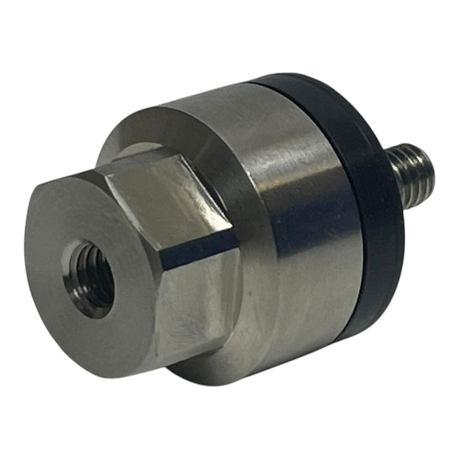 Used SMC 90-JB25-6-100 Compact Cylinder Floating Joint M6x1.0 NEW SURPLUS