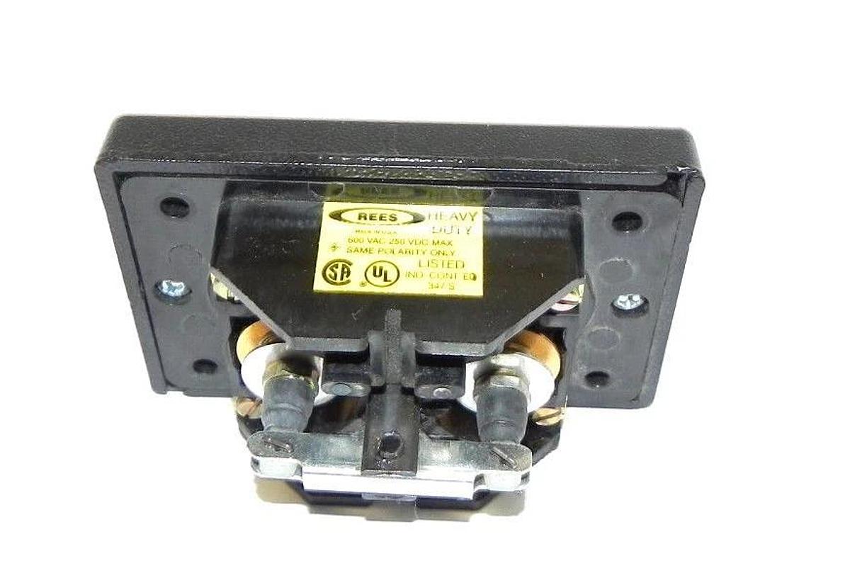 Used REES 00580-001 11-98 HEAVY DUTY TWO BUTTON, PLUNGER SWITCH, 00580001 1198
