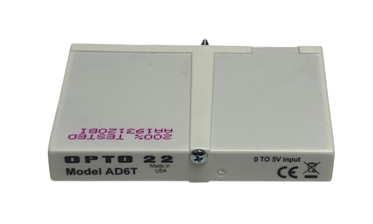 Used OPTO 22 AD6T I/O MODULE 0-5VDC INPUT ISOLATED ANALOG NSMP