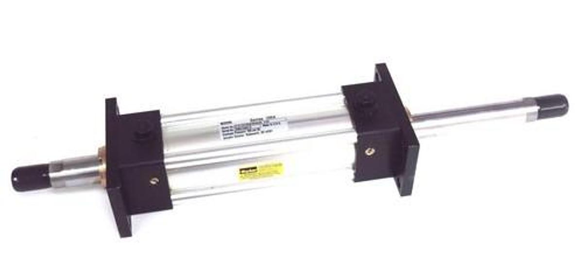 Used NEW PARKER 02.00 CKJH2MAUS34A34AC 5.00 PNUEMATIC CYLINDER SERIES 2MA 250PSI