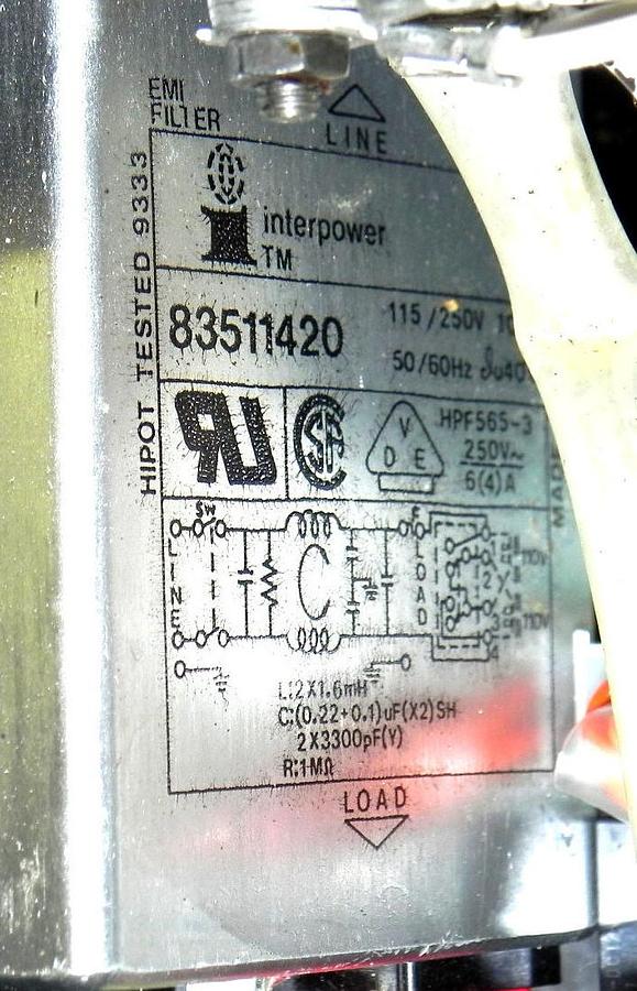 Used MARKEM 9840 BX CODE DATER CONTROLLER *FOR PARTS OR REPAIR*