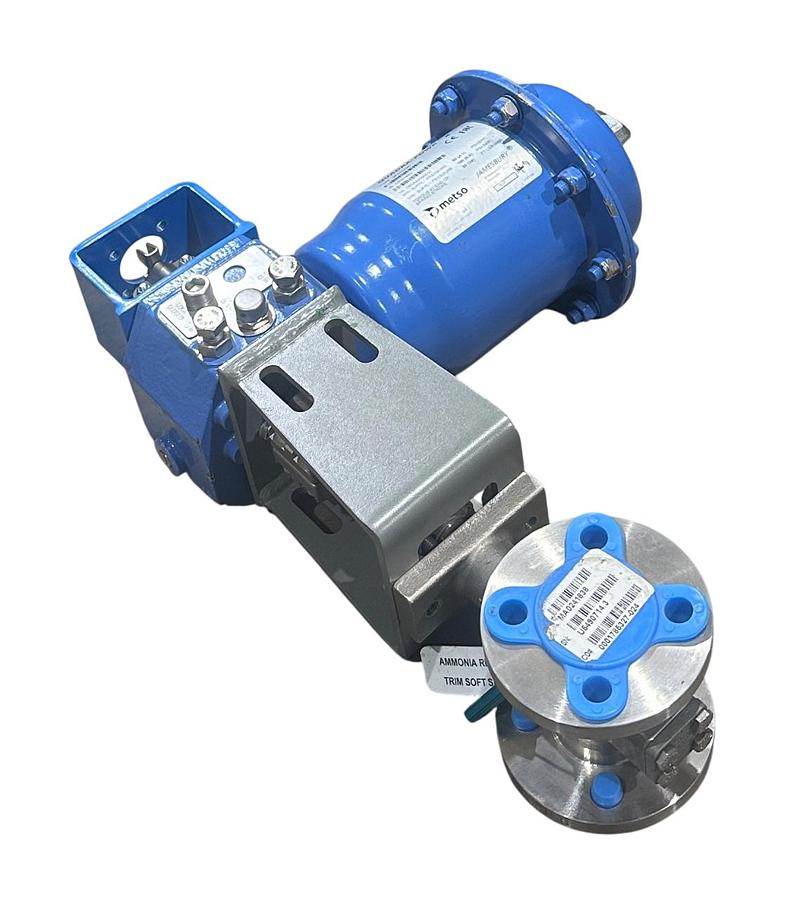 Used METSO JAMESBURY QPX1C/MC QUADRA-POWR X ACTUATOR/ NELES C005-RECA01CJJT2T+T6 NSNP