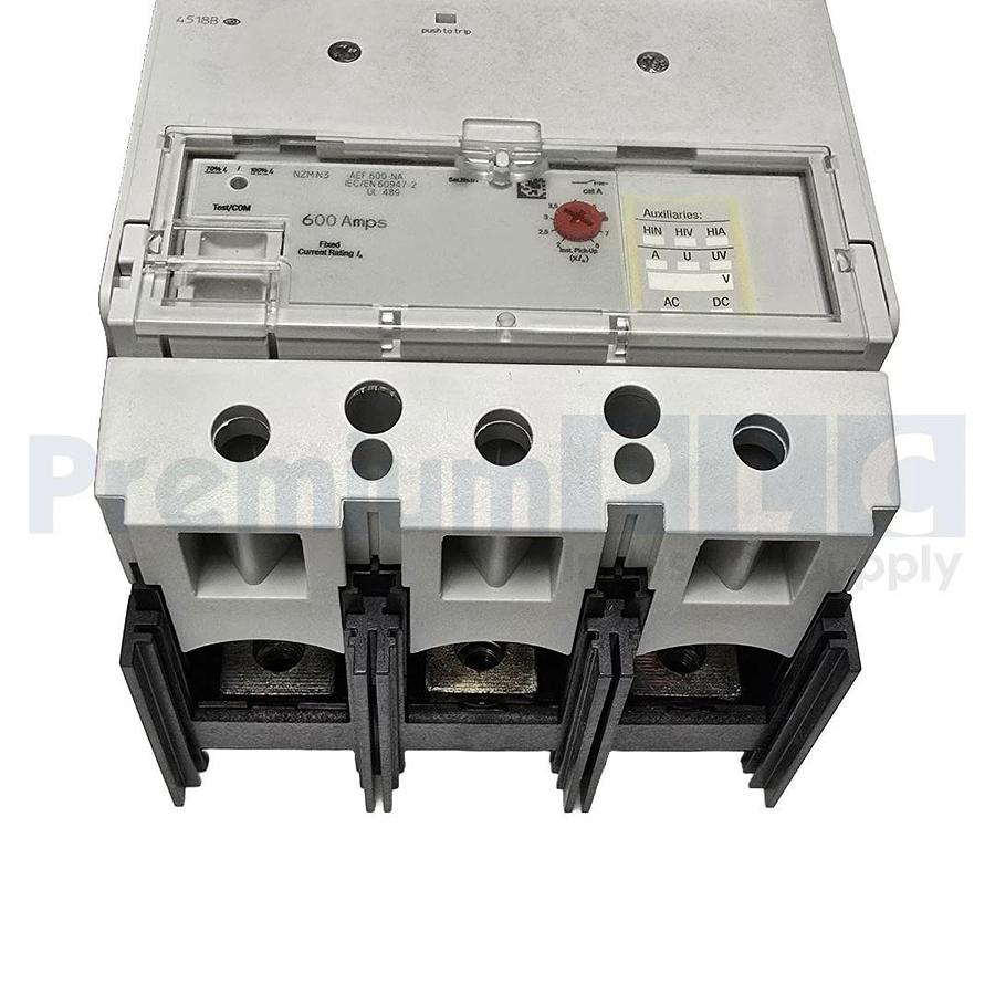 NEW EATON NZMN3-AEF600-NA MOELLER NZM3 600A CIRCUIT BREAKER 269282 W/TRIP NSMP