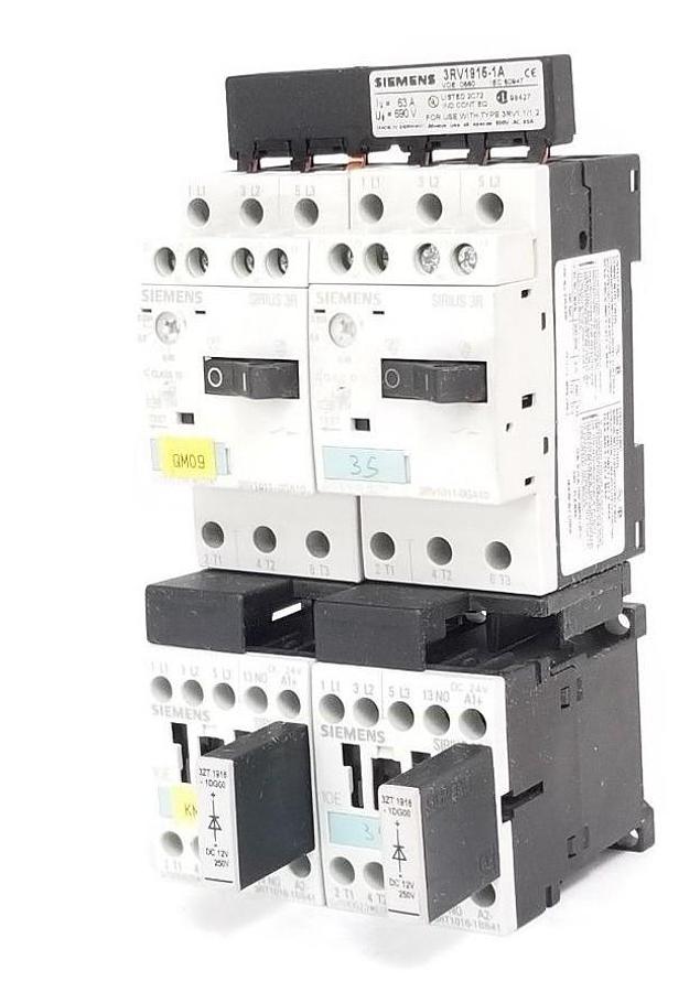Used SIEMENS 3ZX1012-0RV01-1AA1, 3ZX1012-0RH11-1AA1, 3ZT-1916-1DG00, 3RV1915-1A
