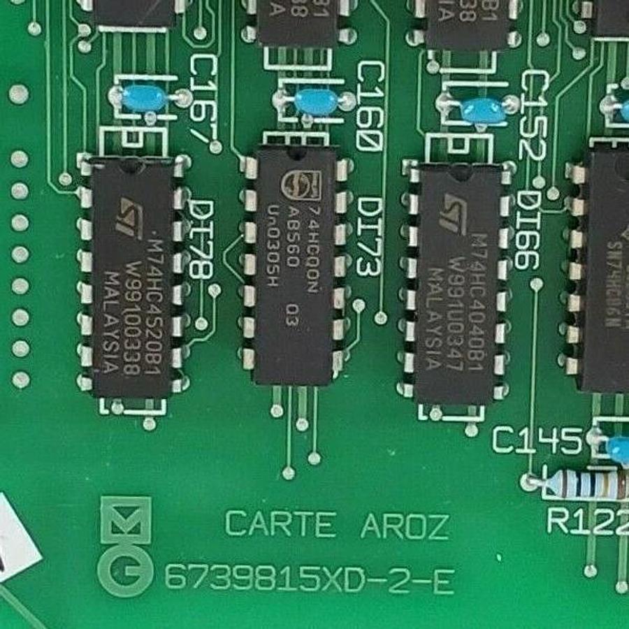 Used MERLIN GERIN 6740839 CONTROL BOARD 6739815XD-2-E UEB1309076 6739815XD-1-E