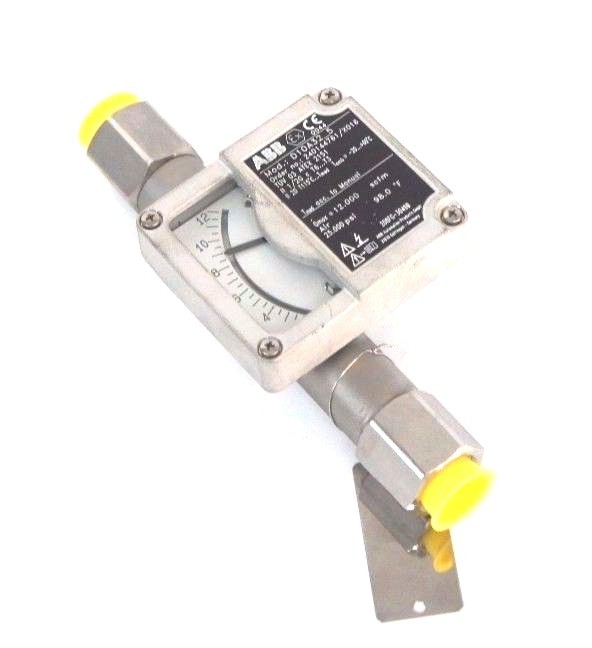 Used NEW ABB D10A32-5 FLOWMETER 1/2" NPT ORDER NO. 240144761/X016 D10A325