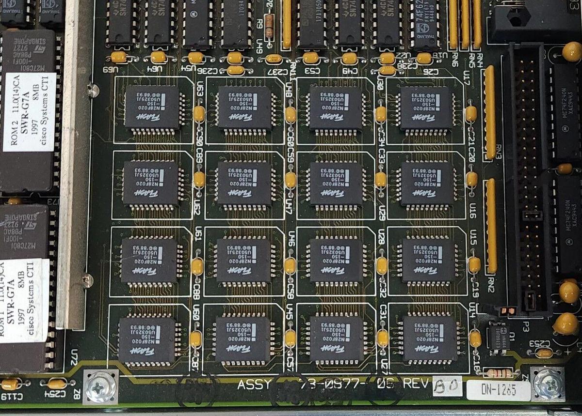 Used CISCO SYSTEMS 73-0877-06 / 73087706 ROUTE PROCESSOR REV. B0