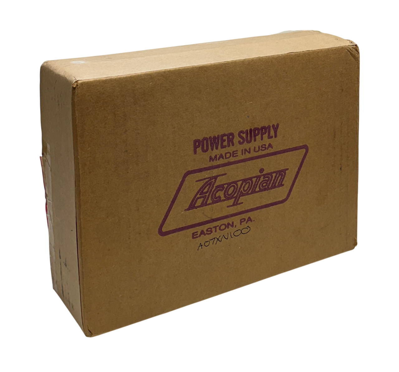 Used ACOPIAN A07XN100 / 0297970 LINEAR REGULATED POWER SUPPLY NARROW PROFILE NSMP
