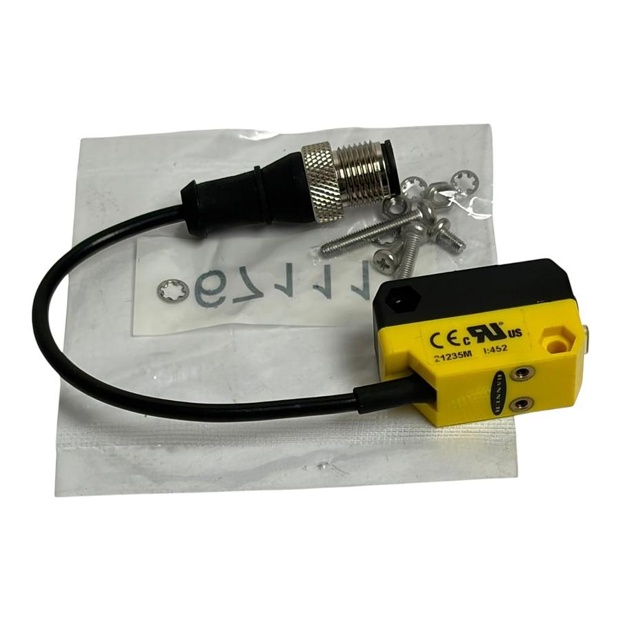 Used Banner Engineering QS18VP6LAFQ5 World-Beam Laser Photoelectric Sensor New