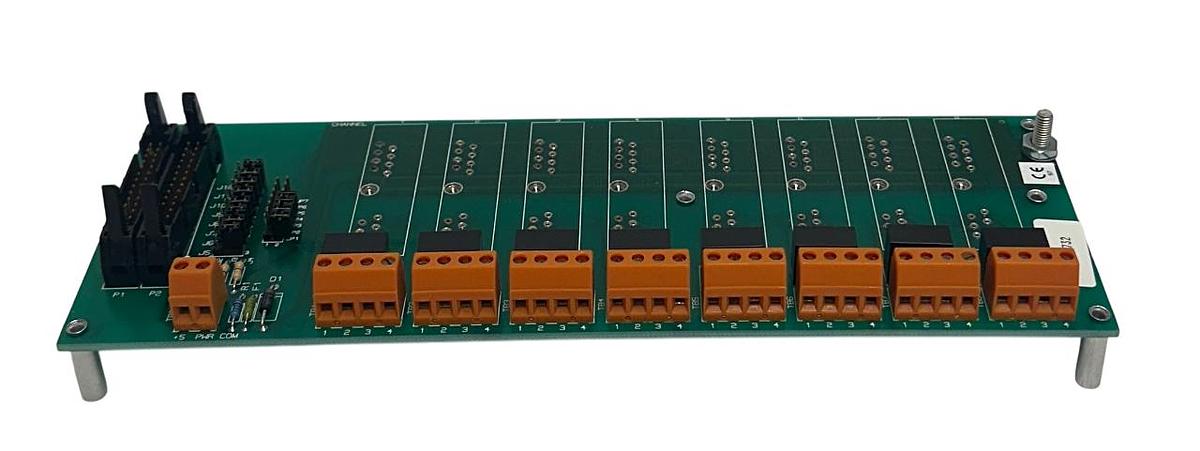 Used KEITHLEY DATAFORTH 74245 9732 / SCMPB05 8-POS ANALOG BACKPLANE I/O PANEL NSNP