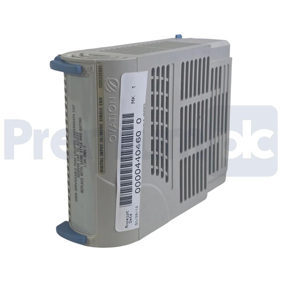 Used Emerson 1C31232G01 Ovation DCS 16-Ch Digital Input Module 24/48VDC NSNP