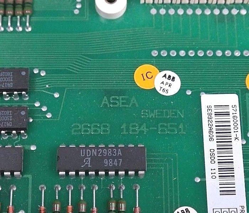 Used ASEA 2668 184-651 DIGITAL OUTPUT MODULE DSDO-110 57160001-K