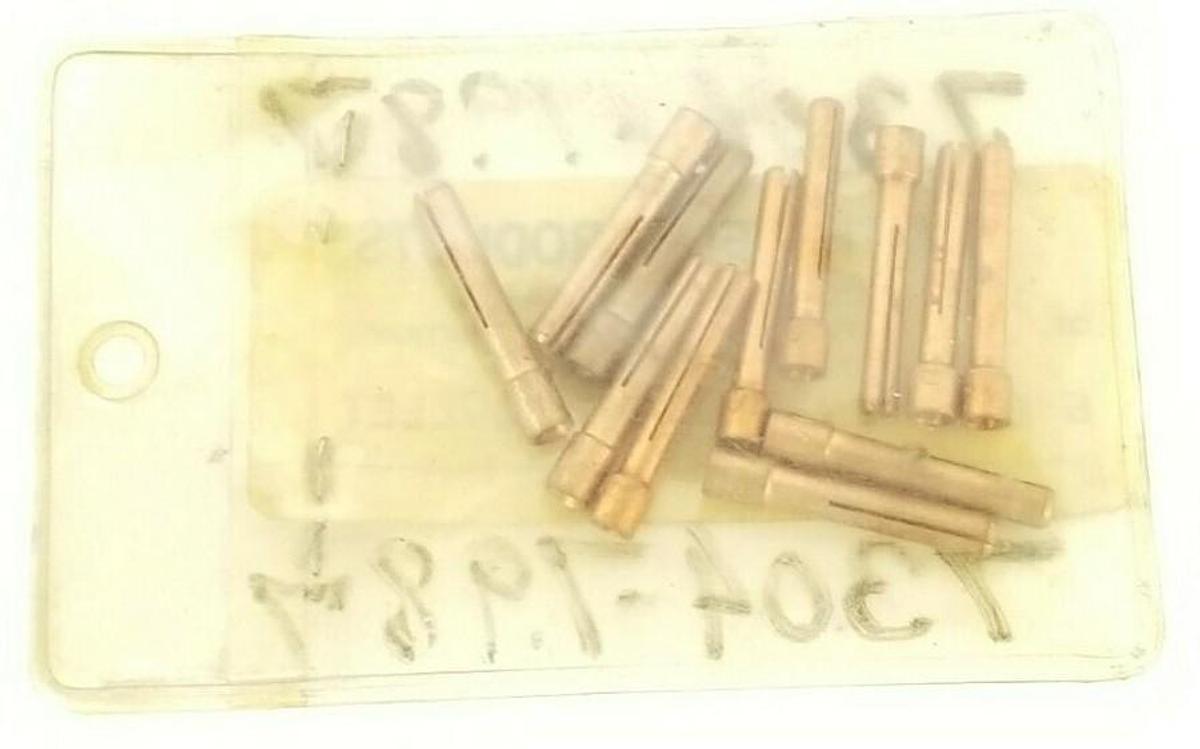 Used LOT OF 12 NEW SOUTH-WELD PRODUCTS 13N22 COLLETS 1/16