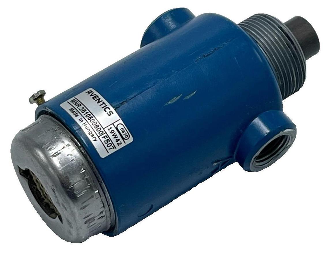 Used BOSCH AVENTICS 3610500600 Pilot Operated Check Valve 1/4" NPT Pneumatic