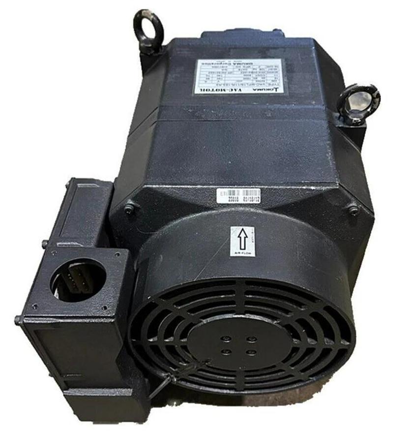Used NEW OKUMA VAC-MFL15/11R-153-R3 / VACMFL1511R153R3 VAC-MOTOR 15kW 130V 92A