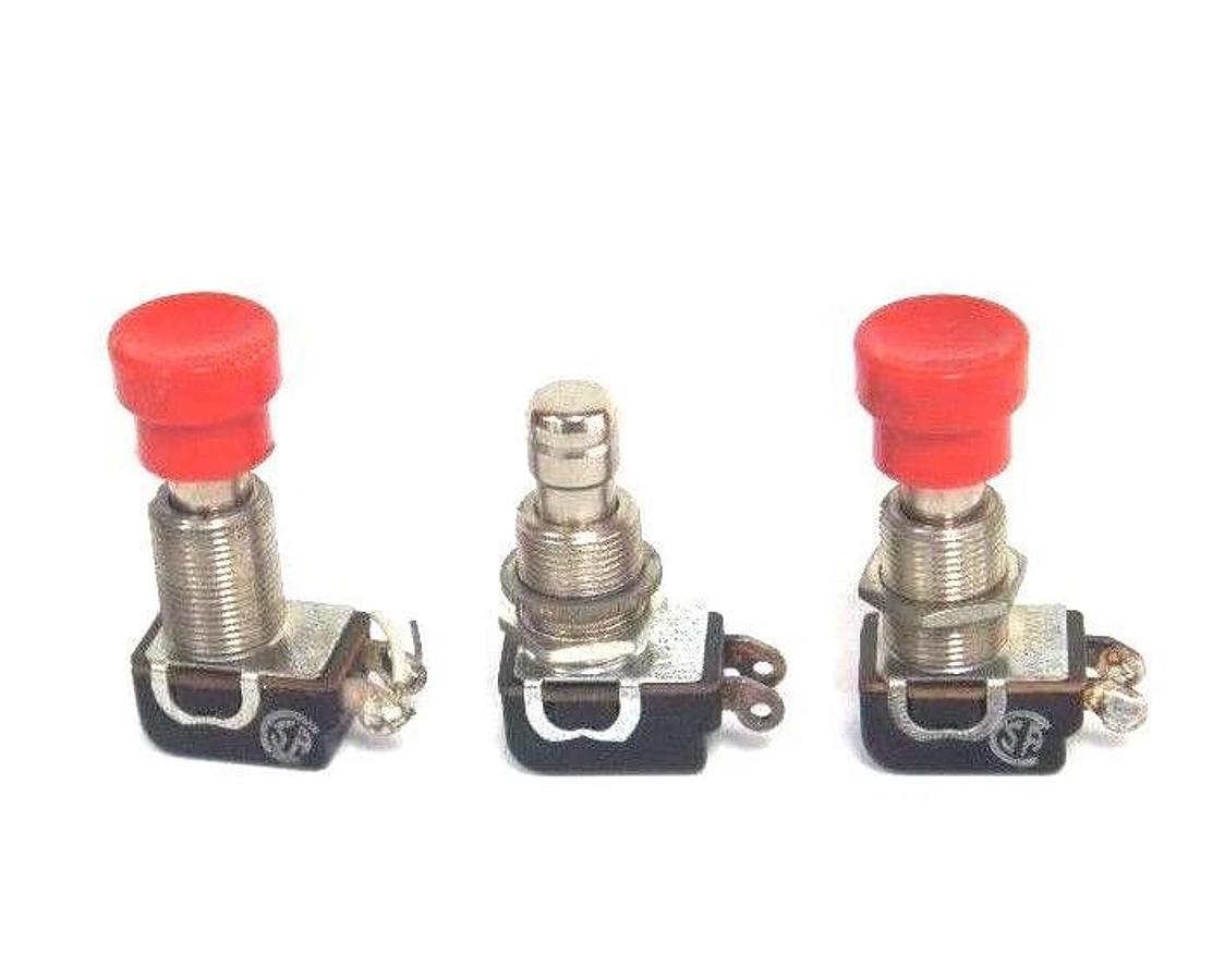 Used LOT OF 3 UND LAB A-H 1/10HP 120VAC SWITCHES 1-3 AMP, 120-250 VAC