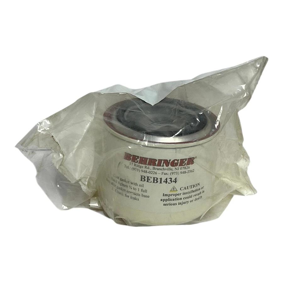 Used Behringer BEB1434 Hydraulic Spin On Filter Element New Sealed Surplus