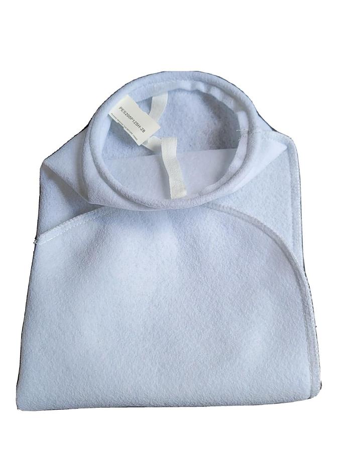 Used LOT OF 10 PES200P12SH-28 POLYESTER FILTER BAGS W/ CARBON STEEL RING