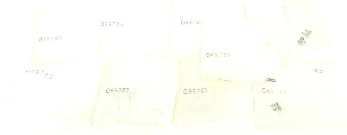 Used LOT OF 10 GENERIC NO. 25 CONNECTNG LINKS 089753