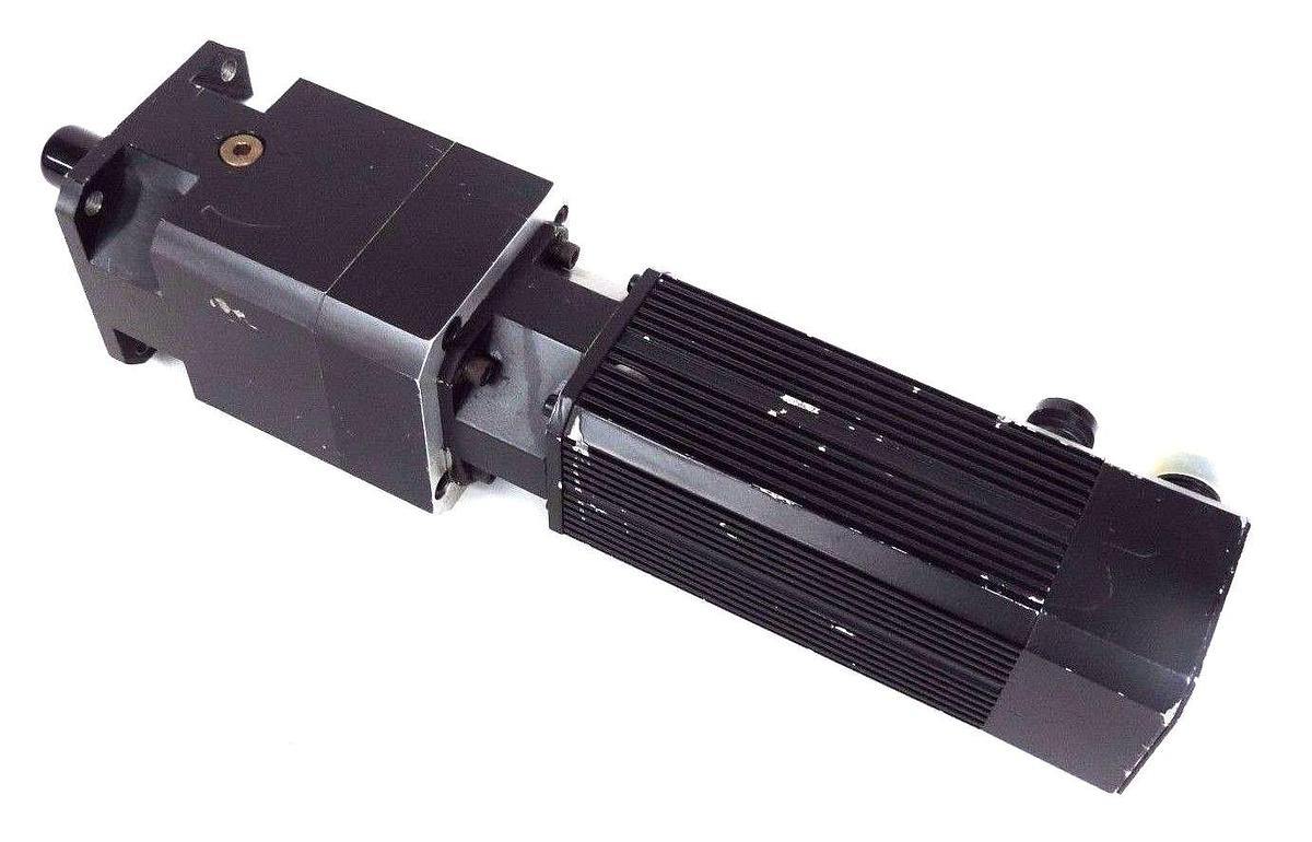 Used LUST PSM-N3-20R84-112 SERVO MOTOR W/ NEUGART PL90S/OP2/OP6 GEAR BOX 1:15 PL90S