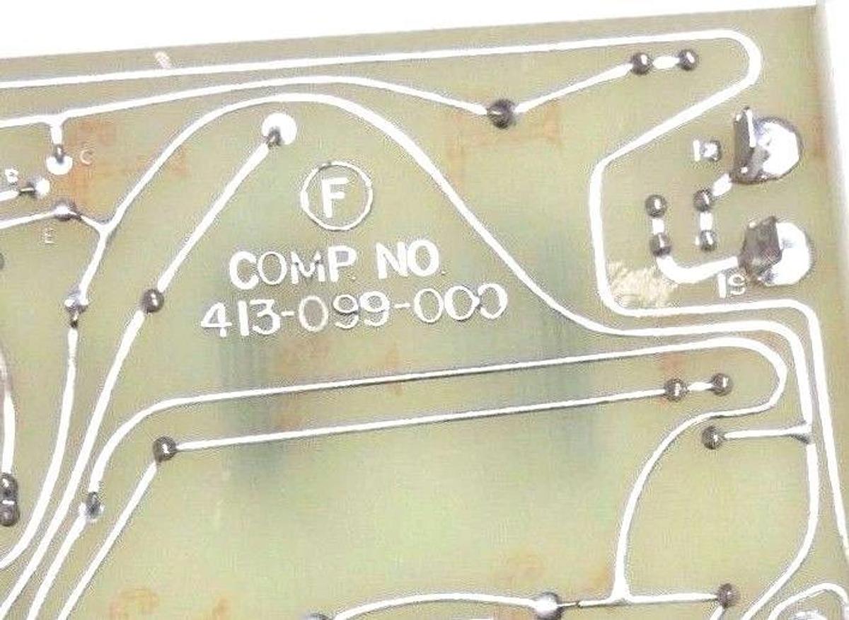 Used BURTON 513-630-000 PC BOARD RM 4100, 413-099-000