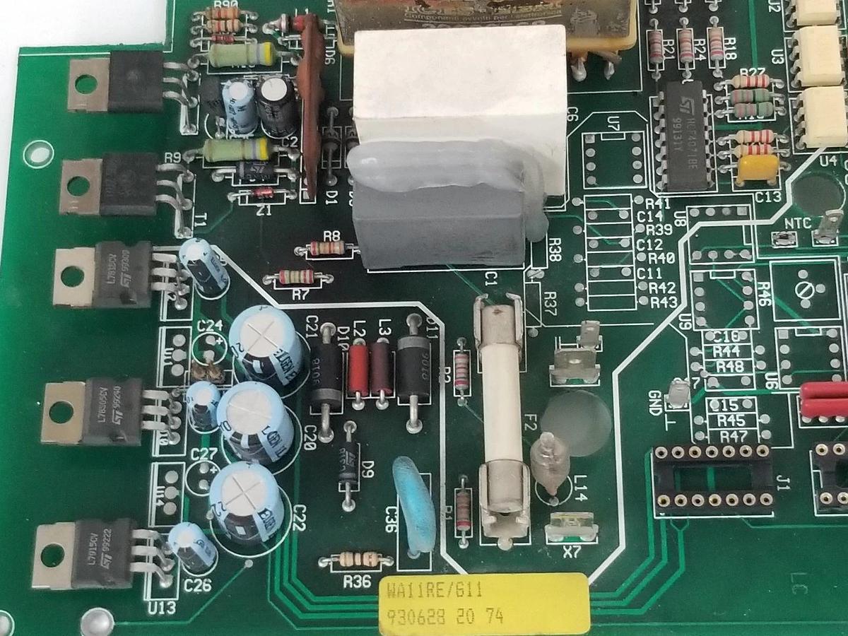 Used BERGES WA11RE/611 POWER BOARD 930628 20 74 , 930630 14 , WA11R/E