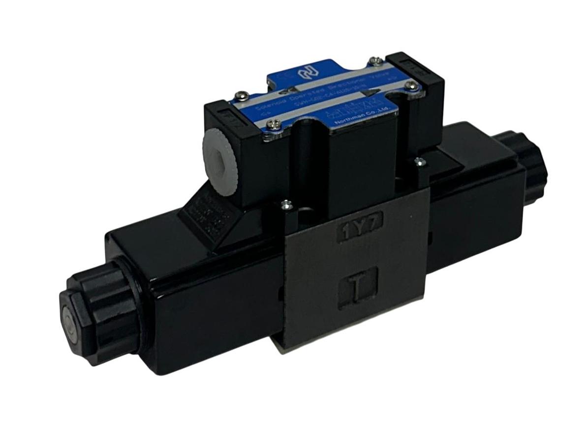 Used NORTHMAN SWH-G02-C4-A120-10-N / SWHG02C4A12010N SOLENOID DIRECTIONAL VALVE NSMP