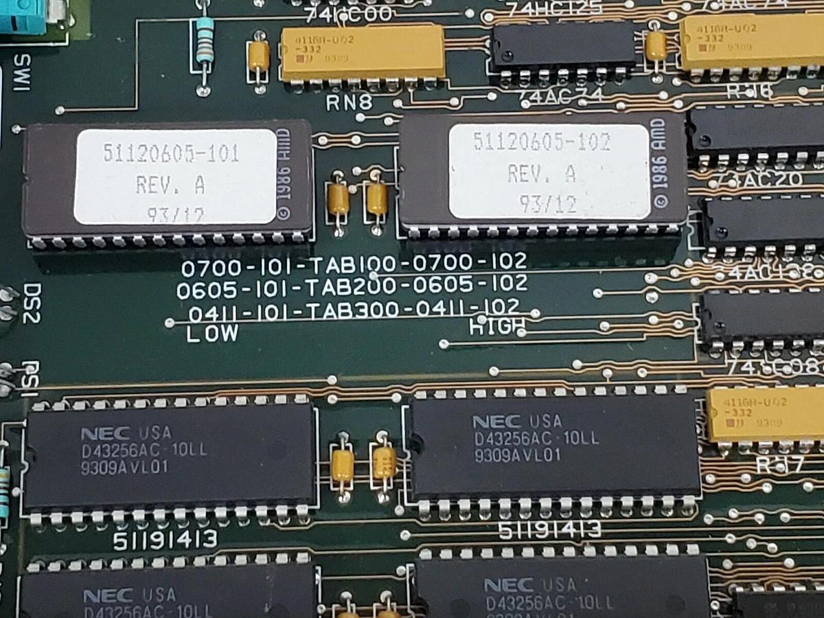 Used HONEYWELL MEASUREX 51304684 ADVANCE COMMUNICATOR APM BOARD W/ DAUGHTER BOARD