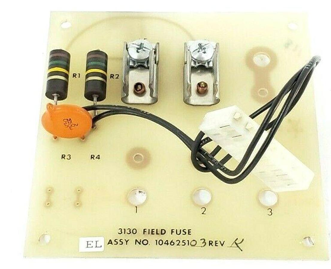 Used FINCOR 104625103 REV. K FIELD FUSE BOARD 3130, 1046252