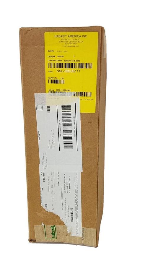 Used NIB HABASIT AMERICA INC. NSL-10ELBV11 CONVEYOR BELT EXTENTION