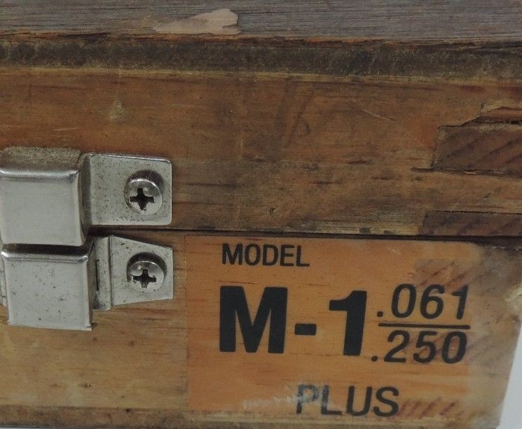 Used MEYER M-1 .061"-.250" PLUS PIN GAGE SET *IMCOMPLETE* APROXIMATELY 1/2 MISSING