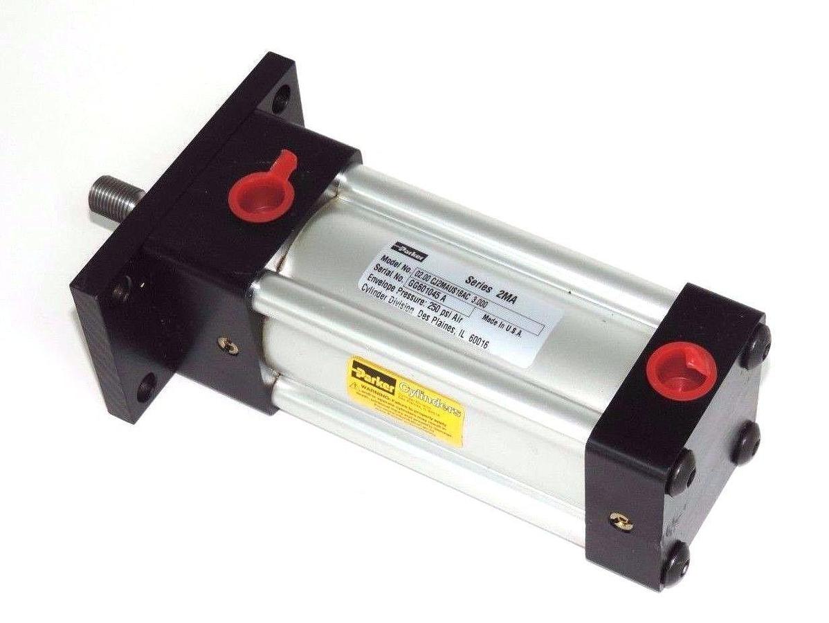 Used NEW PARKER 02.00 CJ2MAUS18AC 3.000 SERIES 2MA AIR CYLINDER