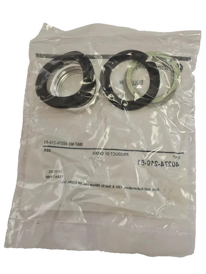 NIB ALLEN BRADLEY 800TC-A2D1 FLUSH HEAD BLACK PUSH BUTTON 800TCA2D1 SER. T
