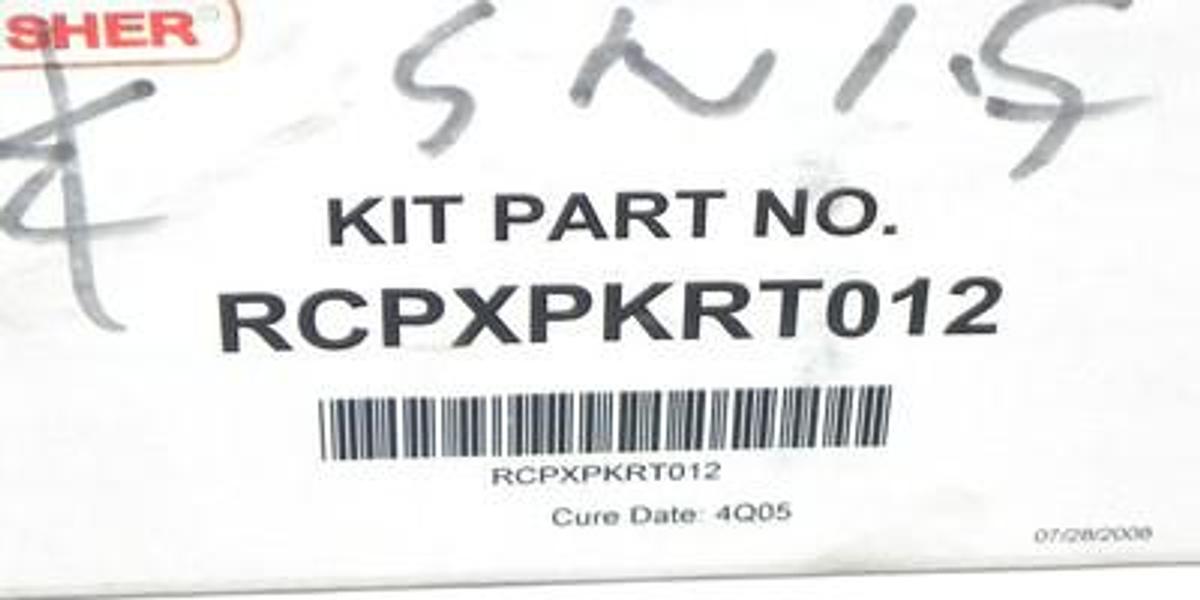 NEW FISHER RCPXPKRT012 KIT